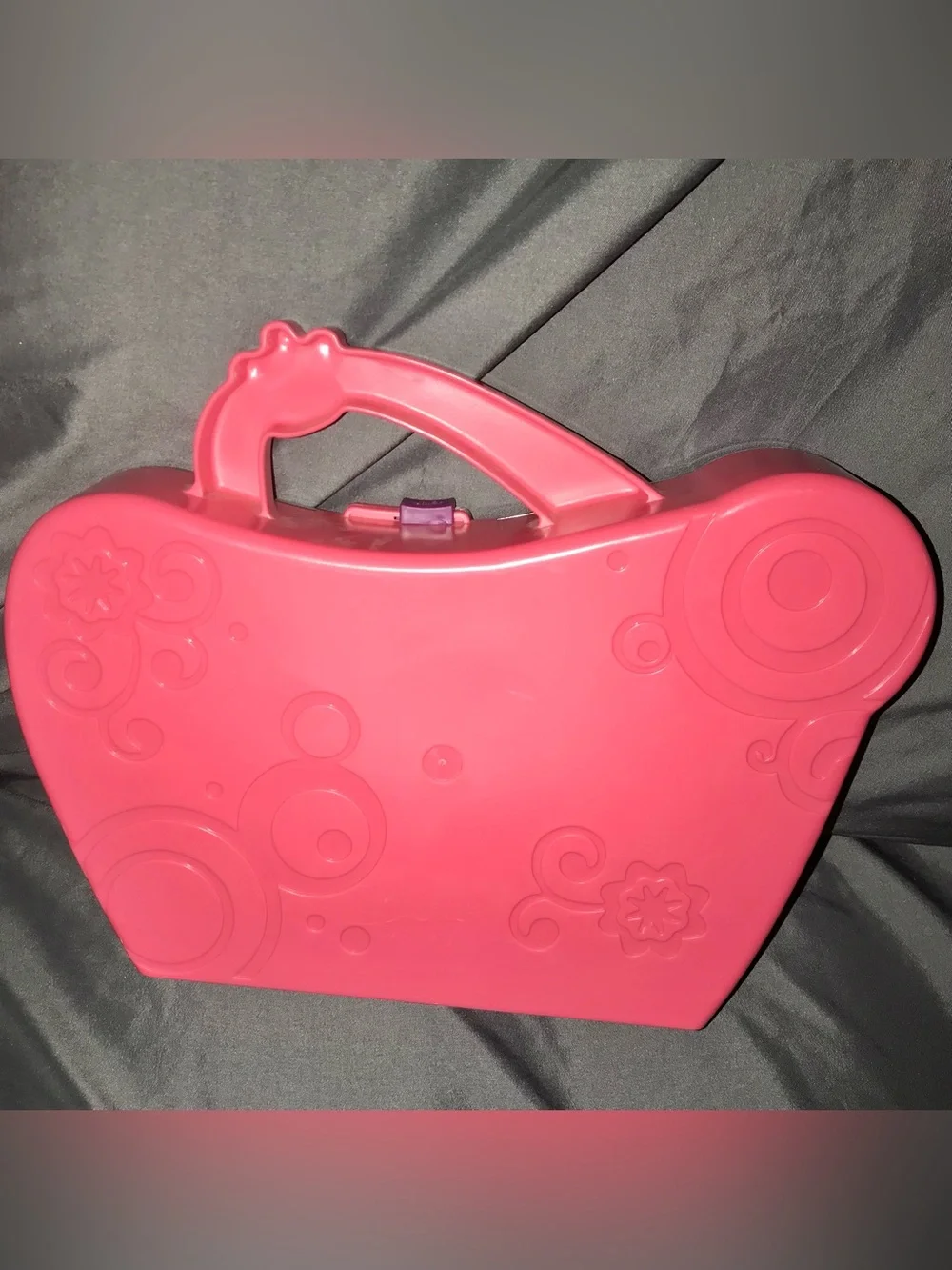 Littlest pet shop plastic storage carry case LPS Hasbro Rare